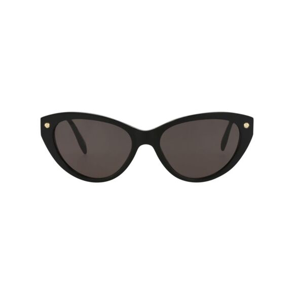 Alexander McQueen Cat Eye-Frame Acetate Sunglasses Black Womens - Picture 1 of 6